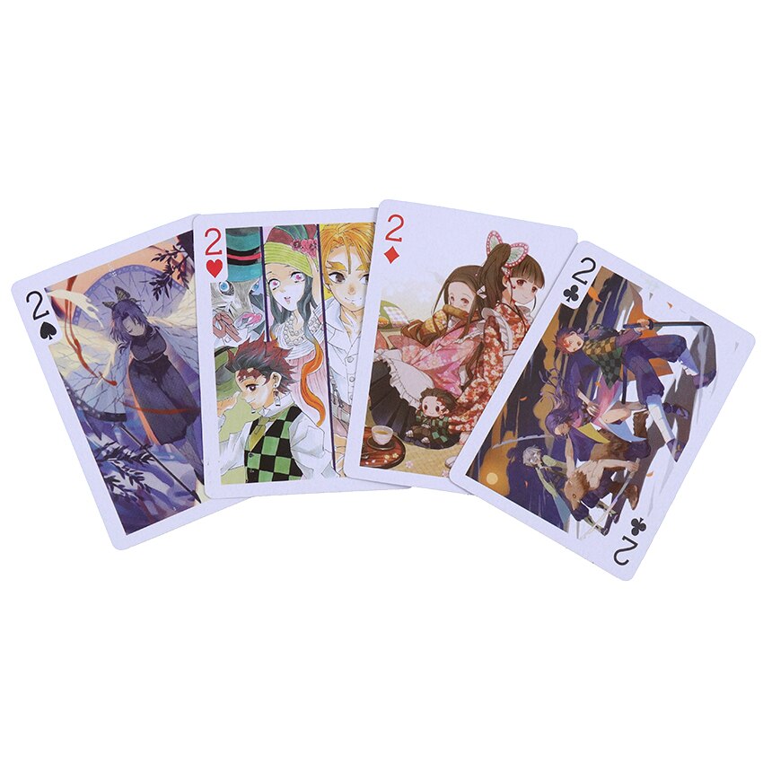 Anime Demon Slayer playing cards