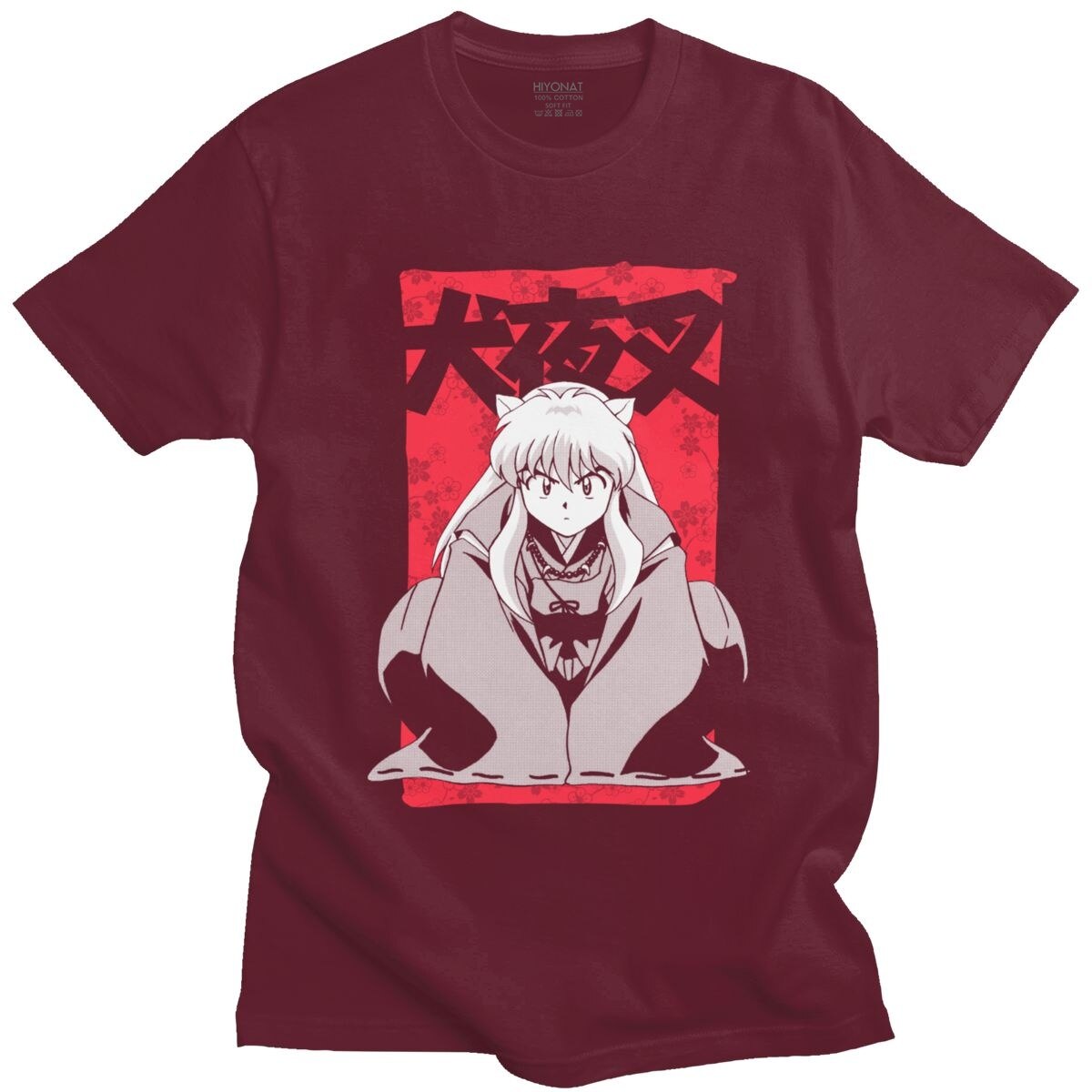 Anime Tee Shirt FEUDAL DEMON INUYASHA TSHIRT