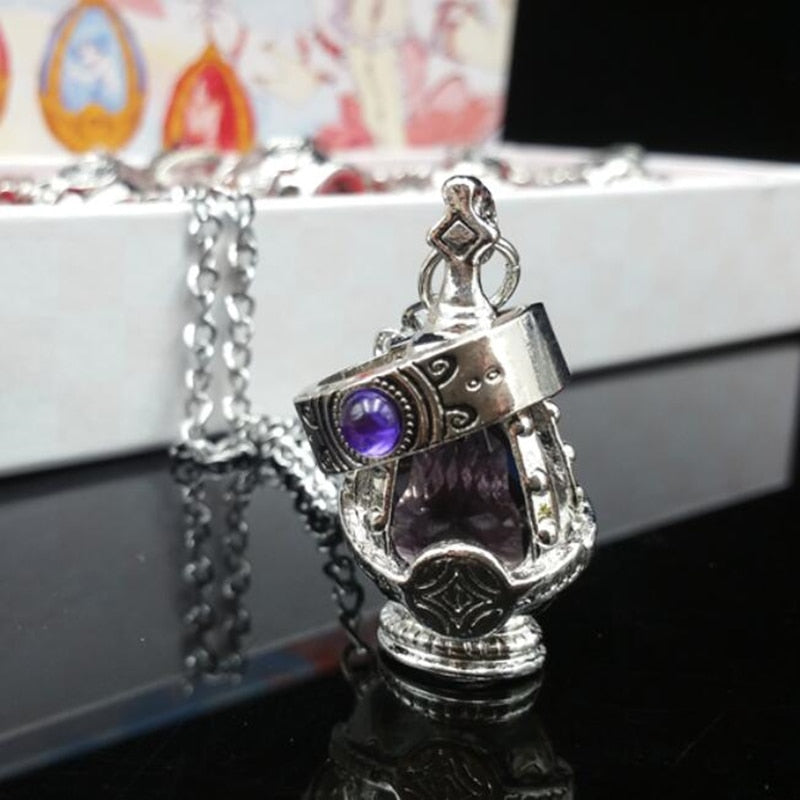 Anime Crystal Pendant Ring set by Cosplay Costumes