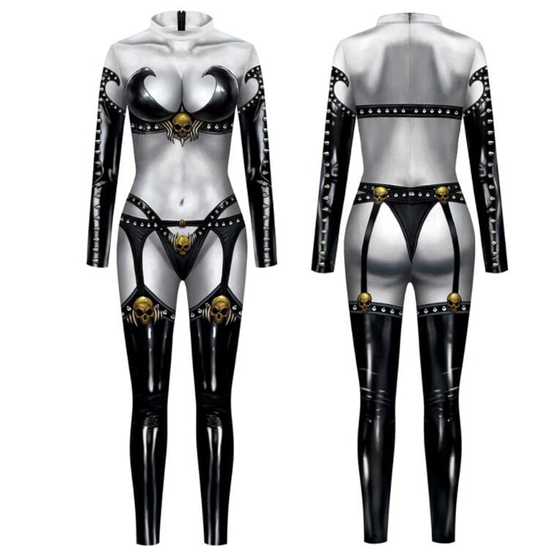 Jumpsuit Sexy Women Cosplay Costume Bodysuit