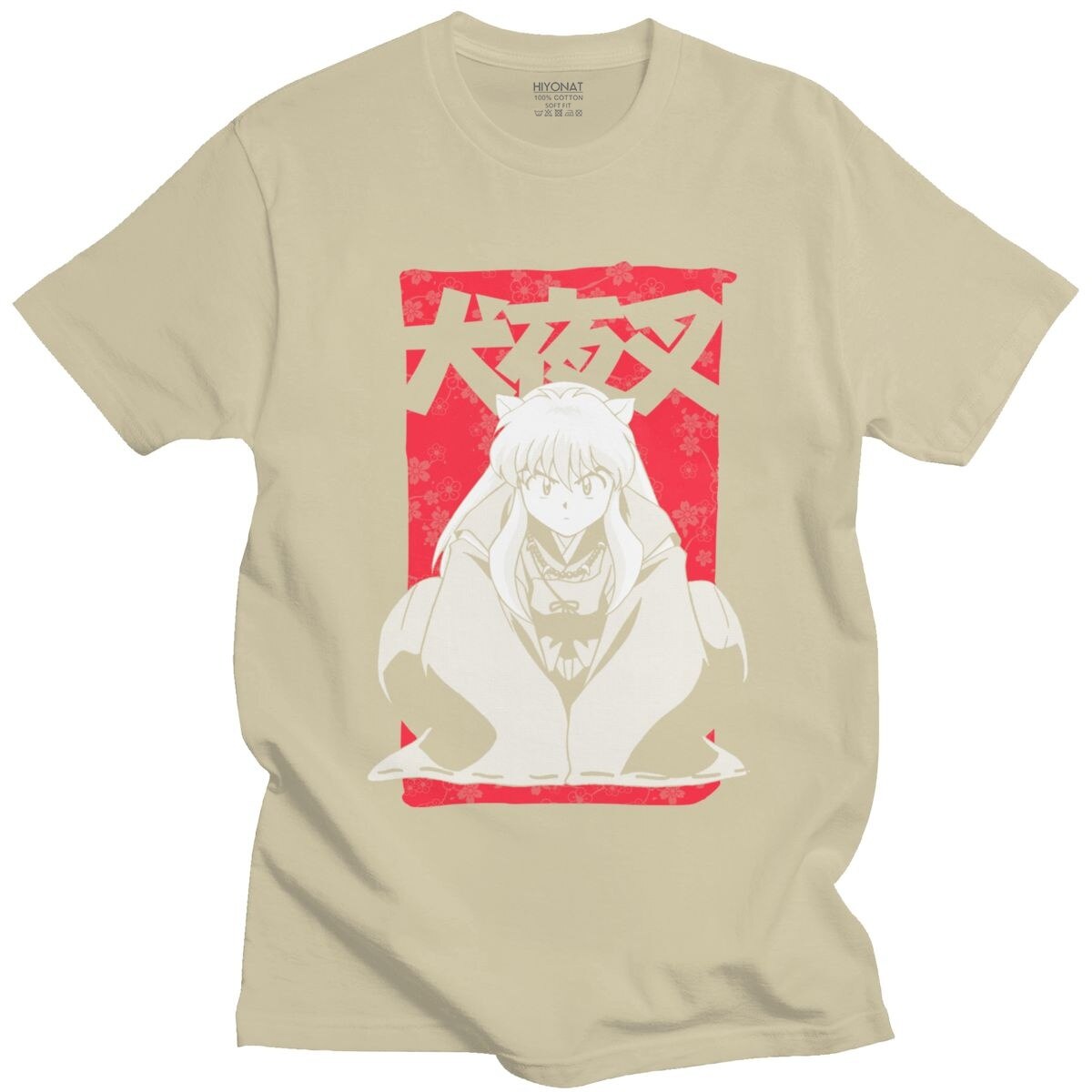 Anime Tee Shirt FEUDAL DEMON INUYASHA TSHIRT