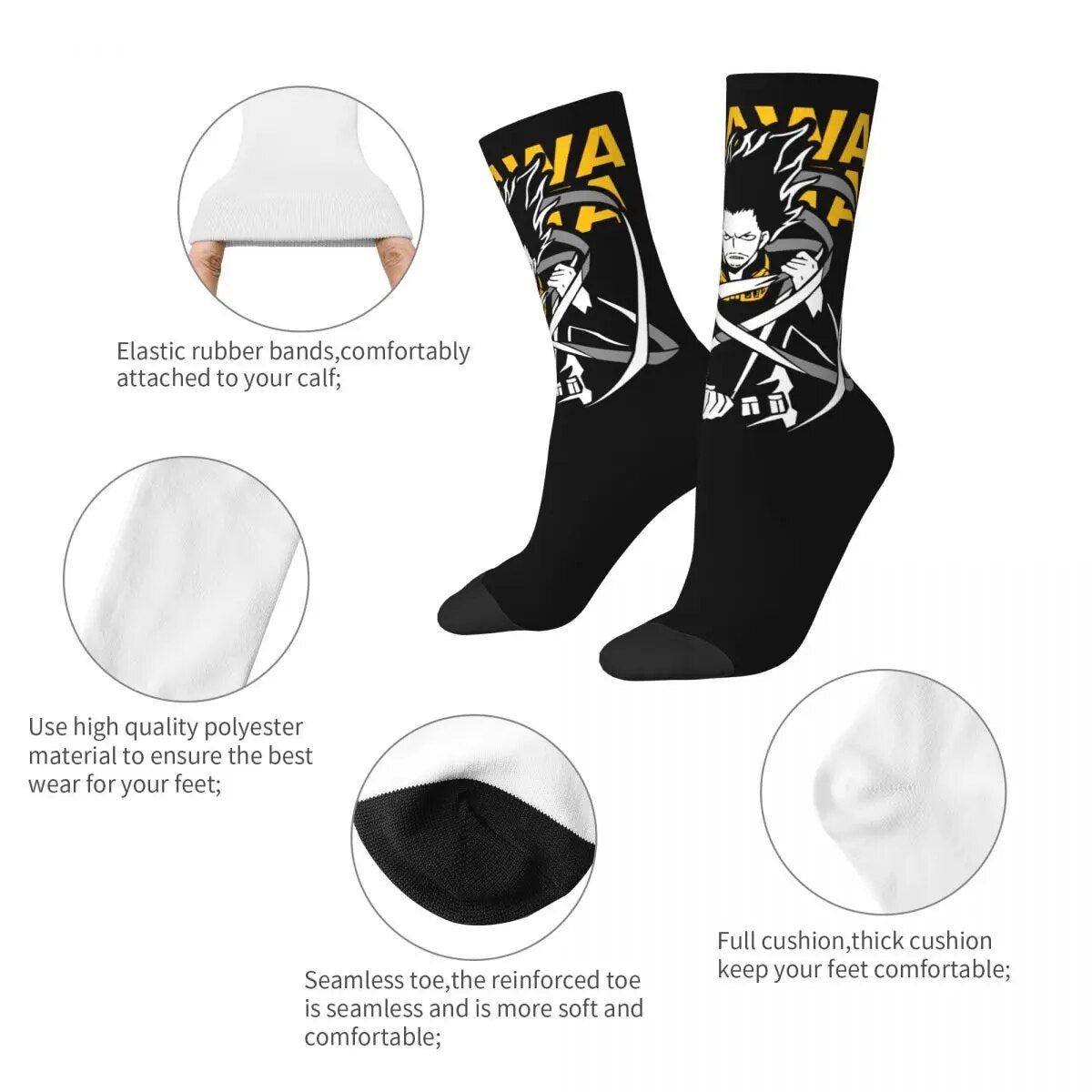 My Hero Academia Shota Aizawa Socks