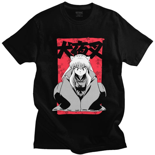 Anime Tee Shirt FEUDAL DEMON INUYASHA TSHIRT